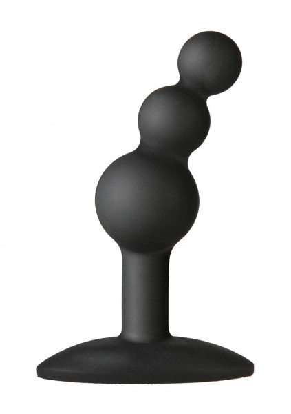 The Minis - Bubble - Black - M - Jewel Butt Plug
