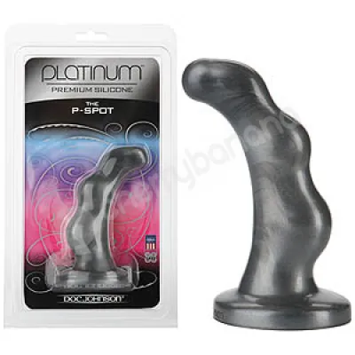 Platinum The P spot Charcoal Butt Plug