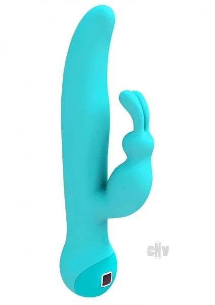 Touch Duo Response Touch Control Rabbit Vibrator Teal Green — image 5 of 8