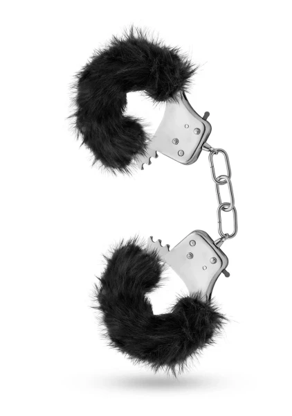 Temptasia - Plush Fur Cuffs - Black