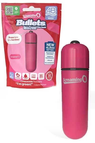 Screaming O 4B - Low Frequency, Rumbly Bullet Vibrator