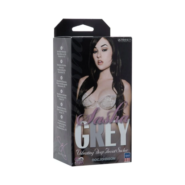 Sasha Grey Vibrating Deep Throat Sucker