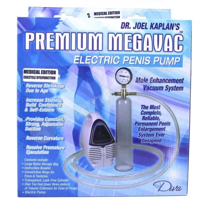 Premium Megavac Electric Penis Pump Medium