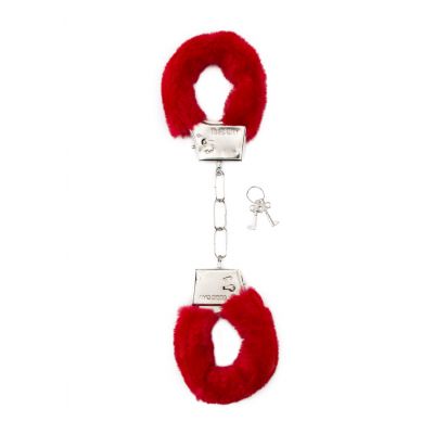 Furry Handcuffs Red Bondage Restraints