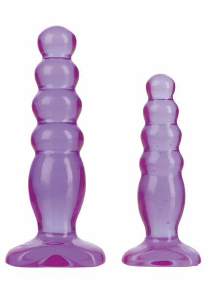 Anal Delight Trainer Kit - Purple - Butt Plug Set