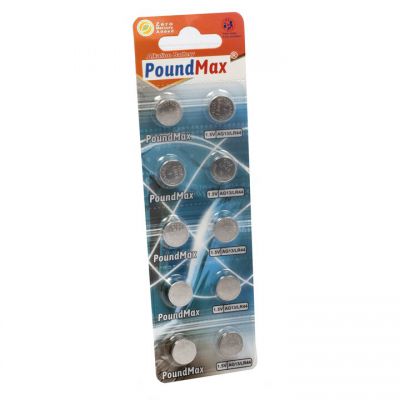 AG13 LR44 Button Cell Batteries Strip of 10