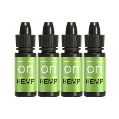 Sensuva Pack Of 4 On Hemp Arousal Oil 5 Ml Large Boxes Plus Vl8tdon Arousal Oil And Gel 8 Piece Test