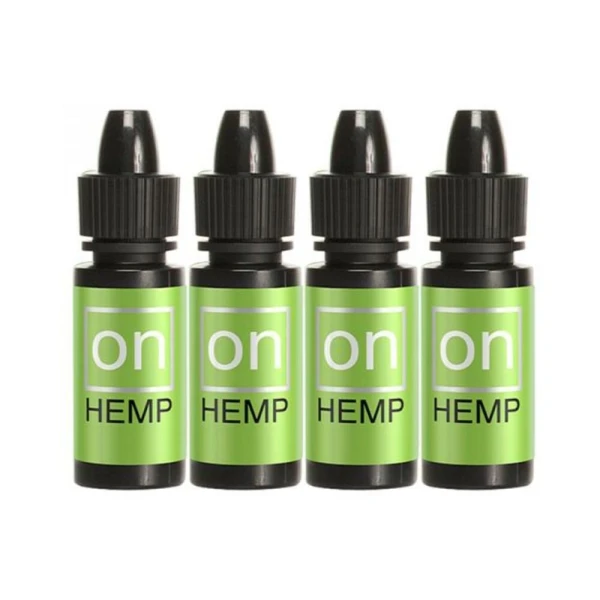 Sensuva Pack Of 4 On Hemp Arousal Oil 5 Ml Large Boxes Plus Vl8tdon Arousal Oil And Gel 8 Piece Test