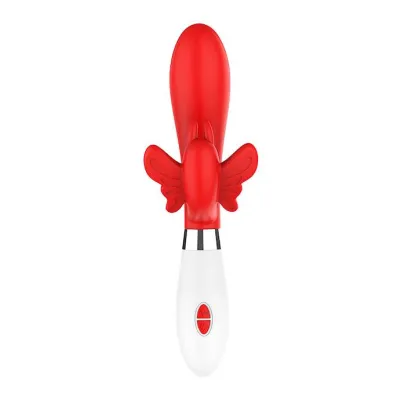 Alexios 10 Speed Butterfly Vibrator Red 8 3 Inch