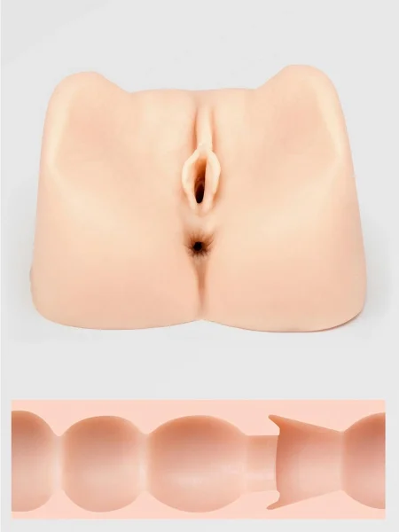 THRUST Pro Xtra Hayley Ribbed Realistic Vagina and Ass 38.8oz