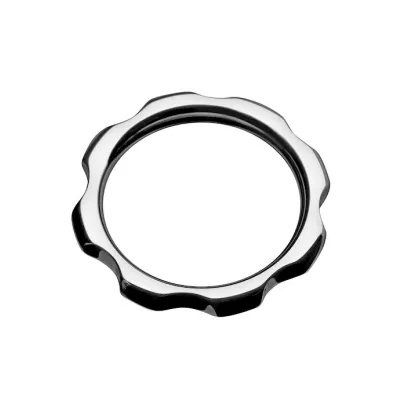 Gear Head Metal Cock Ring 175 Inch