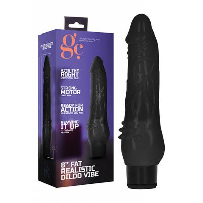 Fat 8 Realistic Vibrating Cock