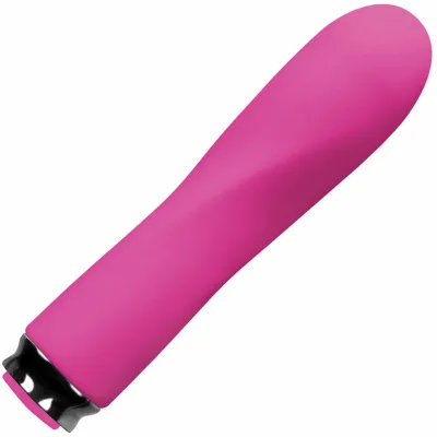 Luxe Scarlet Waterproof Silicone Mini Rechargeable Vibrator Pink