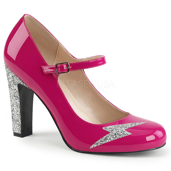 4 inches Heel, 1 1/2 inches PF Round Toe Mary Jane Pump — image 5 of 20