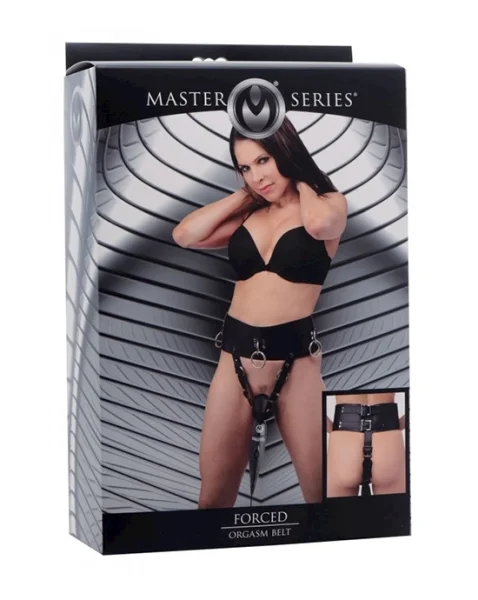 Wand Massager Orgasm Belt - Black