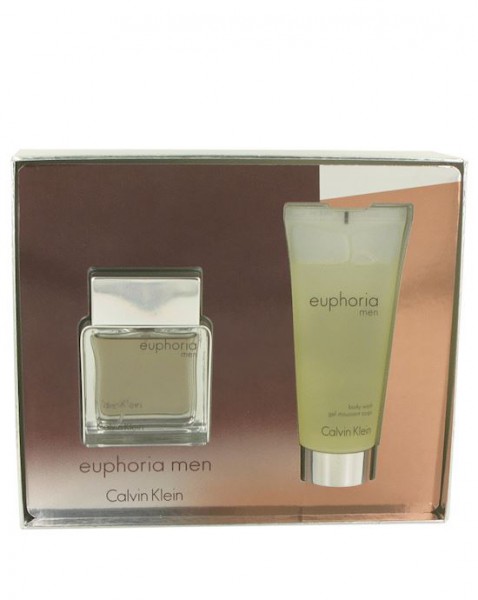 Euphoria Gift Set By Calvin Klein - 1.7 Oz Eau De Toilette Spray + 3.4 Oz Shower Gel