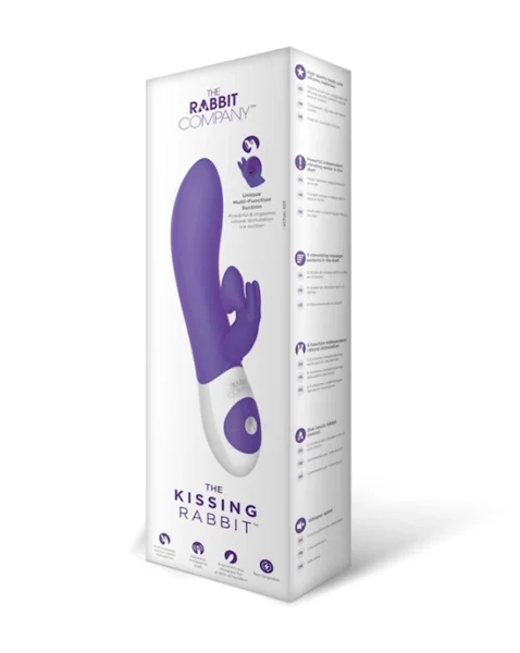 Kissing Rabbit - Purple