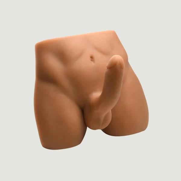 Jock Ass Masturbator Poseable Dildo