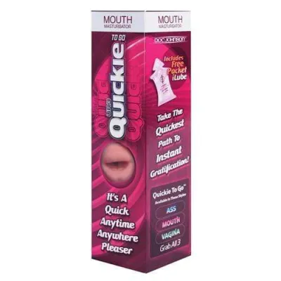 Quickies to Go Ultraskyn Masturbator Mouth