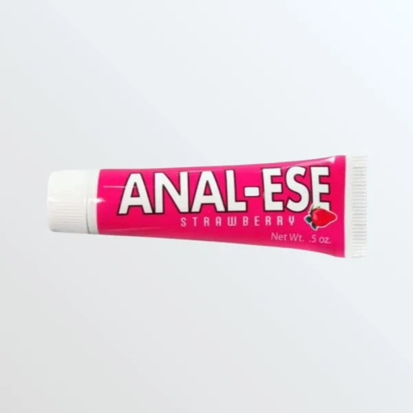 Anal-Ese Strawberry Numbing Anal Lubricant | 0.5 Oz (15ml)