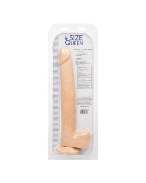 Size Queen Dildo - Ivory - 12 Inch