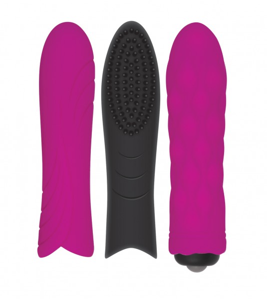 Pleasure Sleeve Trio Vibrator Kit
