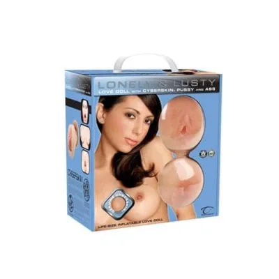 Lonely Lusty Inflatable Love Doll With Cyberskin Pussy Ass Topco