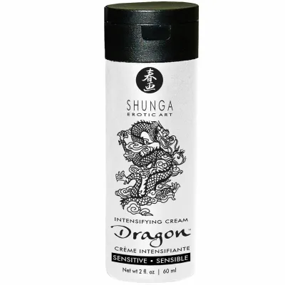 Shunga Dragon Sensitive Intensifying Cream For Couples 2 oz