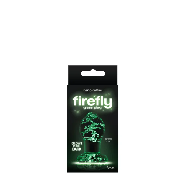 Firefly Glass - Plug - Small - Clear