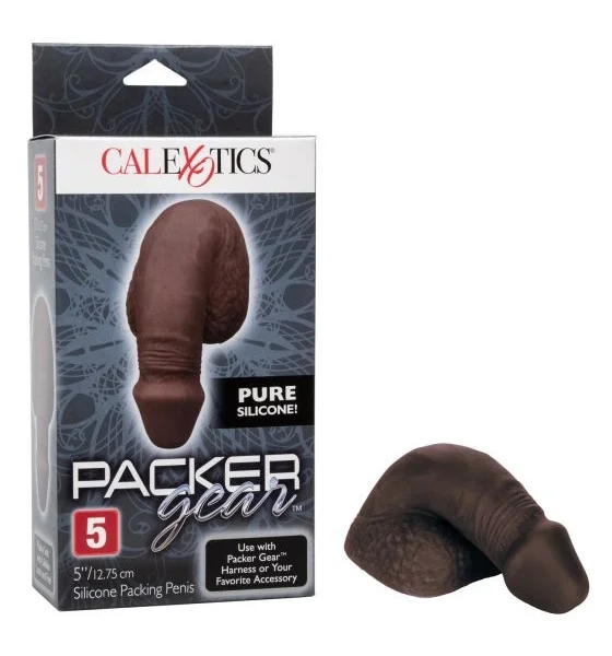 Packer Gear 5" Silicone Packing Penis - Black