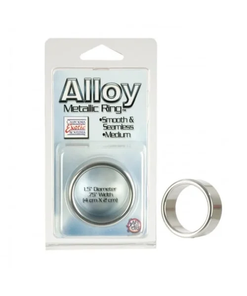 Alloy Metallic Ring - Medium