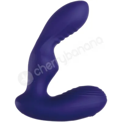 Zero Tolerance The Rocker Blue Come Hither Motion Shaft With Ball Buzzing Effect Prostate Vibrator