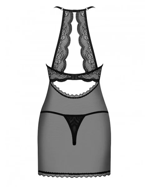 Obsessive Pearlove - Chemise And Thong - L/xl