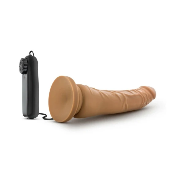 Dr. Skin 8.5 Inch Vibrating Realistic Cock With Suction Cup