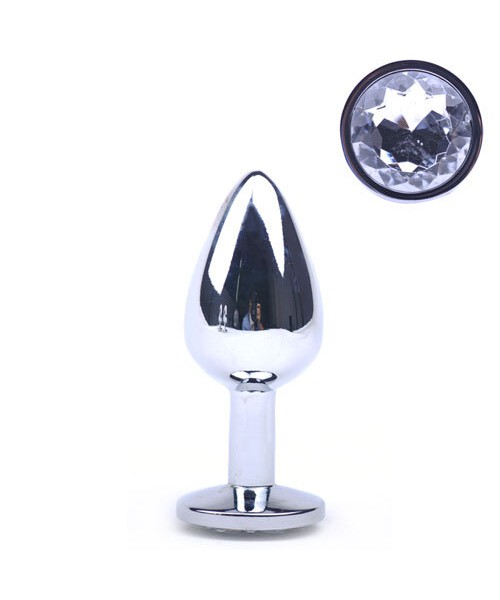 Small Jewel Metal Butt Plug