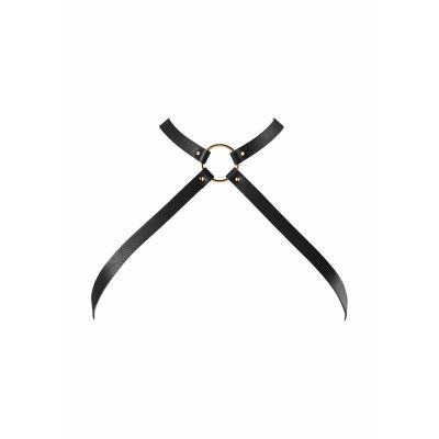 Cross Chest Harness Black Kinky BDSM Toys
