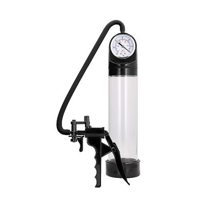 Pumped Elite Pump With Advanced PSI Gauge Transparent