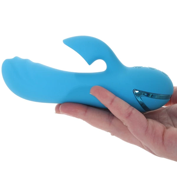 California Dreaming Sunset Beach Seducer Dual Stimulation Vibrator With Clitoral Suction By CalExotics