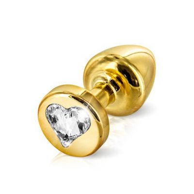 Anni R Heart T2 Butt Plug Gold 30mm