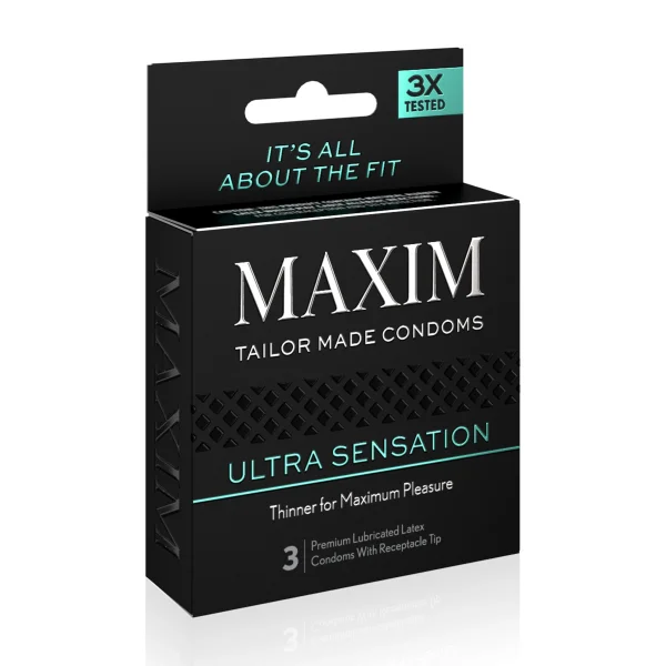 MAXIM Ultra Sensation Condoms - 3PK