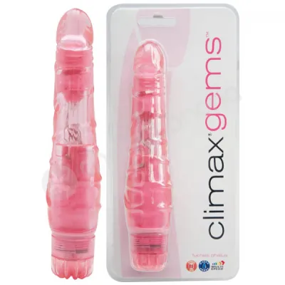 Climax Gems Fuschia Phallus Vibrator