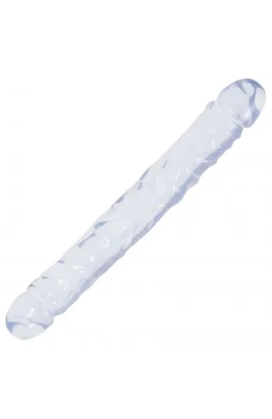Jellies Jr 12" Double Dong - Clear — image 6 of 6