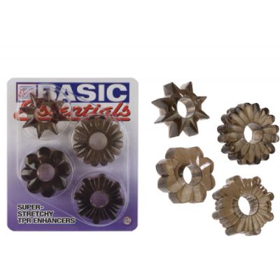 Basic Essentials Super Stretchy TPR Enhancers Smoke