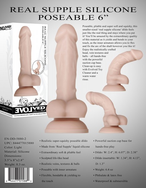 6" Poseable Cock