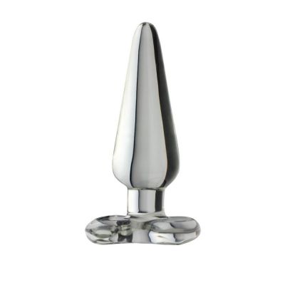Blown Spade Plug Glass Anal Toy By Spartacus