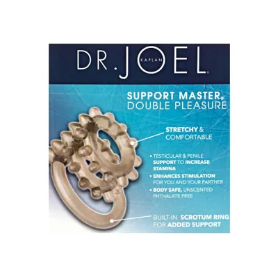 Dr Joel Kaplan Support Master Double Pleasure Cock Ring