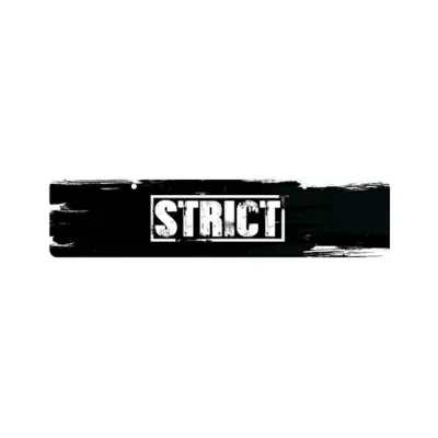 Strict Display Sign 23inch X 5 5inch
