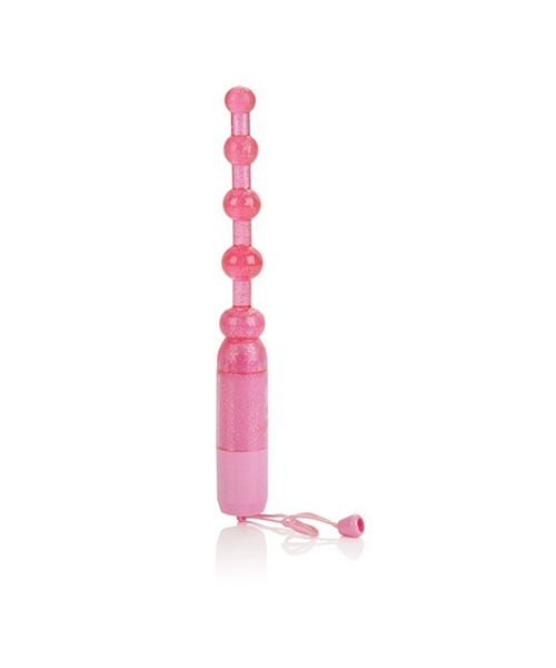 Waterproof Vibrating Pleasure Beads Pink