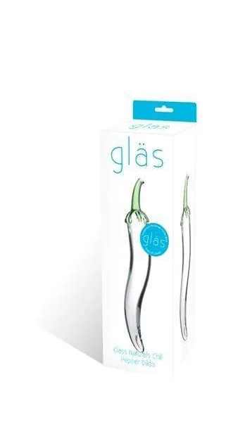 Glass Naturals Chili Pepper Dildo