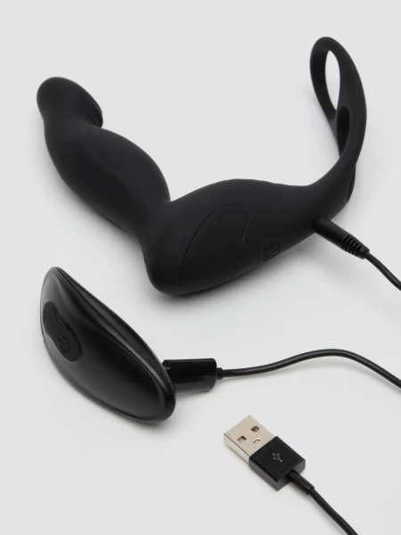 Tracey Cox EDGE Remote Control Rechargeable Prostate Massager with Cock Ring